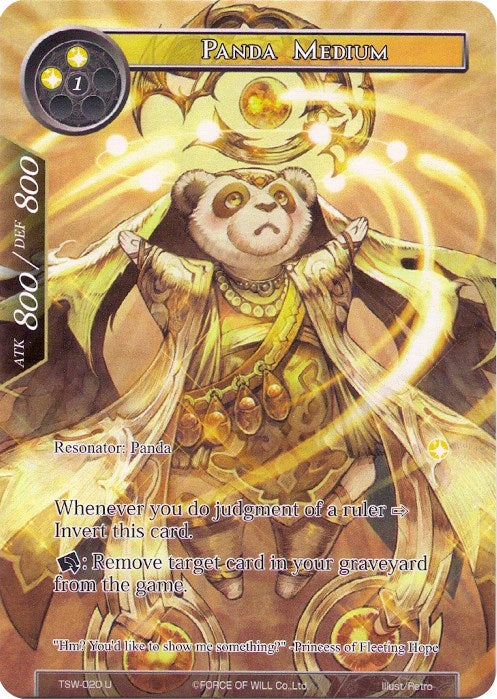 Panda Medium // Possessed Panda (Full Art) (TSW-020) [The Time Spinning Witch]