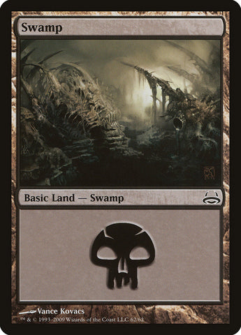 Swamp (#62) [Duel Decks: Divine vs. Demonic]