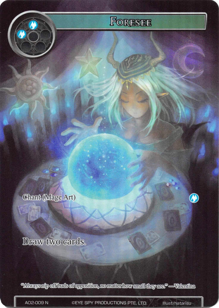 Foresee (Full Art) (AO2-009) [Alice Origin II]