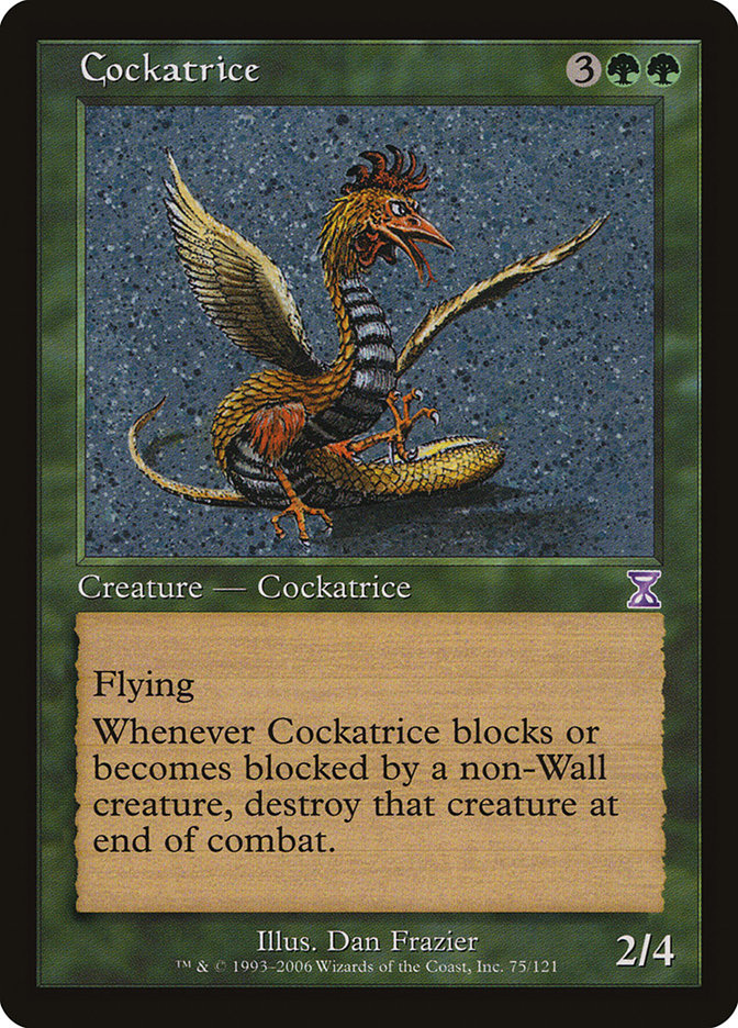 Cockatrice [Espiral del tiempo desplazada en el tiempo] 