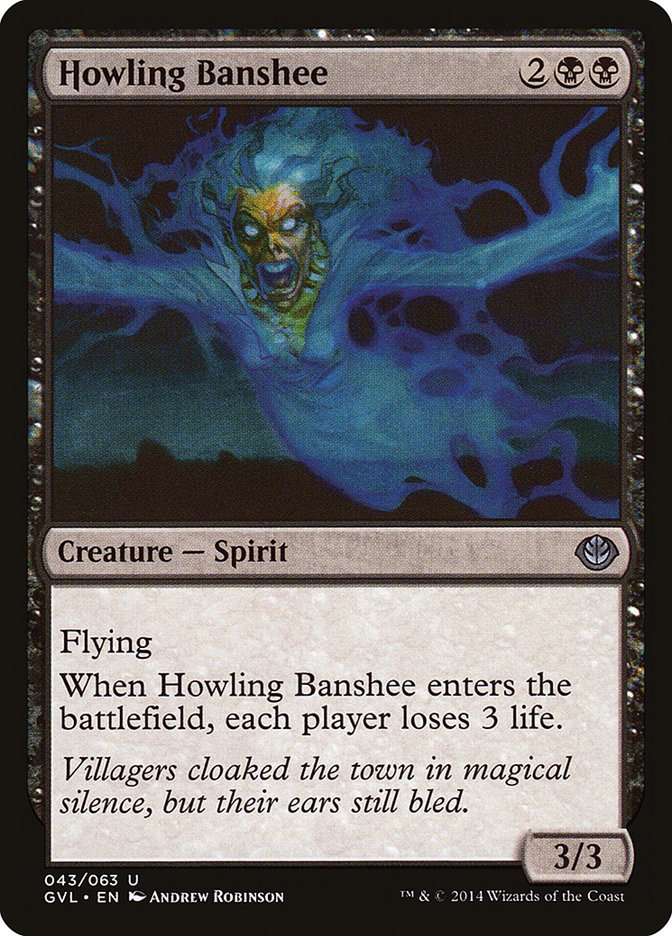 Howling Banshee (Garruk contre Liliana) [Duel Decks Anthology] 