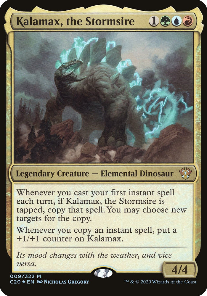 Kalamax, le Stormsire (Commander 2020) [Cartes surdimensionnées]