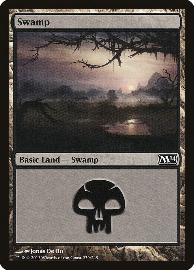 Swamp (#239) [Magic 2014]