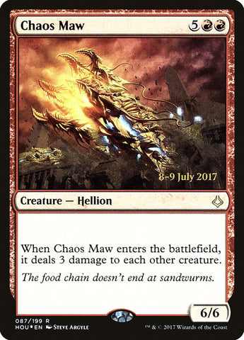 Chaos Maw  (Prerelease) [Hour of Devastation Prerelease Promos]