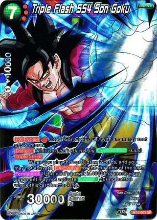 Son Goku Triple Flash SS4 [BT4-003]