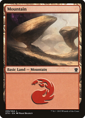 Mountain (#259) [Dragons of Tarkir]