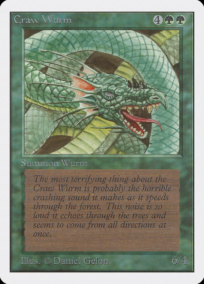 Craw Wurm [Édition illimitée] 