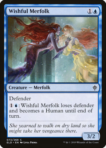 Wishful Merfolk [Trône d'Eldraine] 