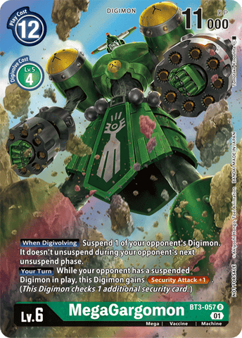 MegaGargomon [BT3-057] (1-Year Anniversary Box Topper) [Promotional Cards]