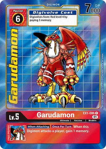 Garudamon [EX1-006] (Arte alternativo) [Colección clásica] 
