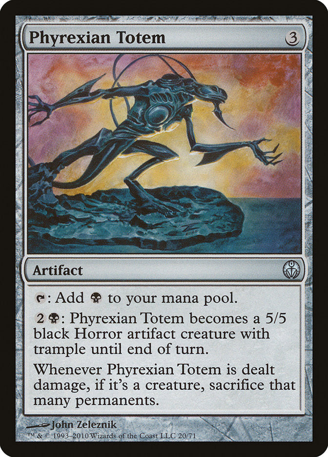 Totem Phyrexian [Duel Decks: Phyrexia contre la Coalition] 