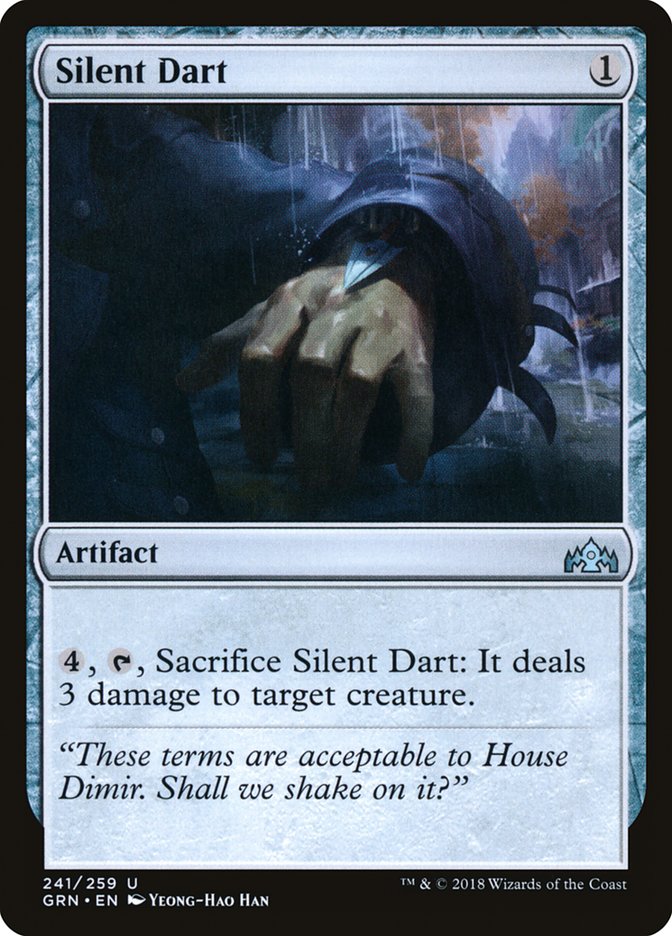 Fléchette silencieuse [Guildes de Ravnica] 