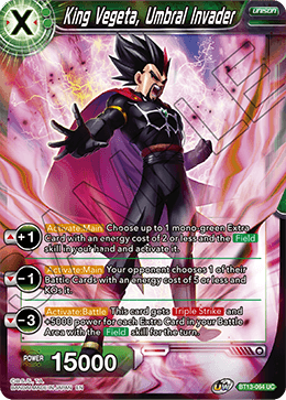 King Vegeta, Umbral Invader (Uncommon) [BT13-064]