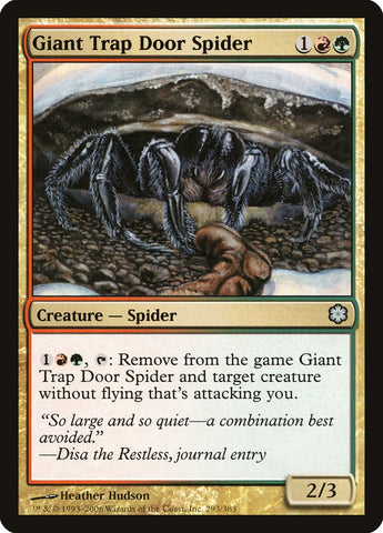 Araña de trampilla gigante [Coldsnap Theme Decks] 