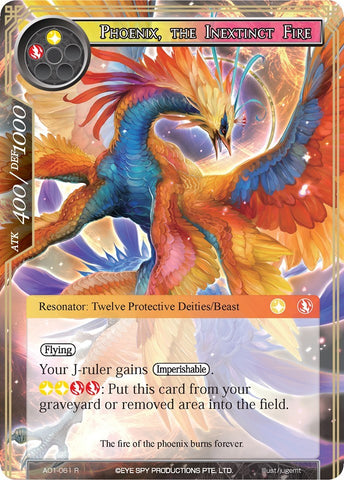 Phoenix, the Inextinct Fire (AO1-061) [Alice Origin]