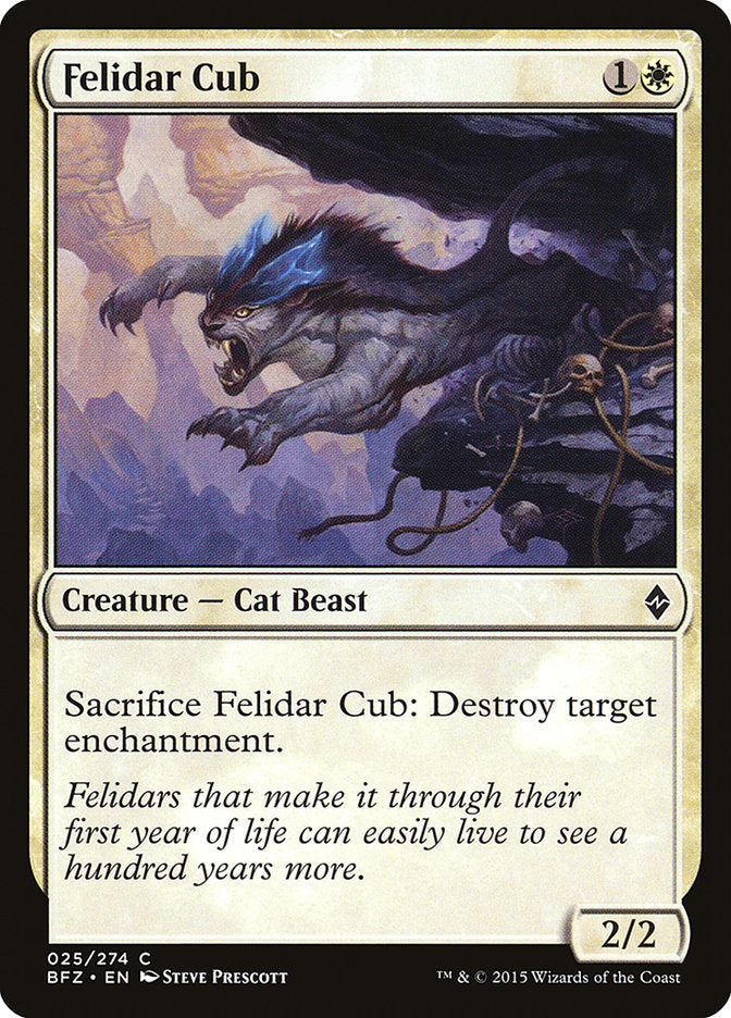 Felidar Cub [Bataille pour Zendikar] 