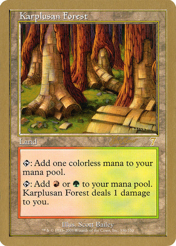 Bosque Karplusan (Sim Han How) [World Championship Decks 2002] 