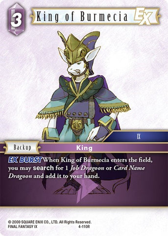 King of Burmecia EX [Opus IV]