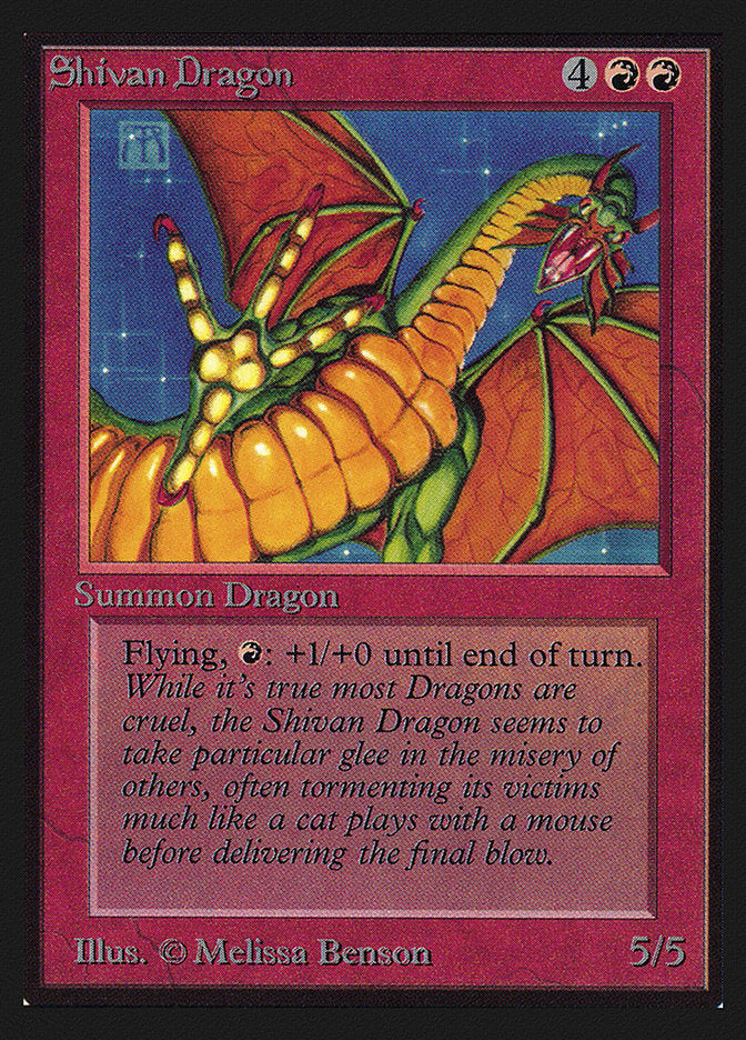 Shivan Dragon (CE) [Édition Collector] 