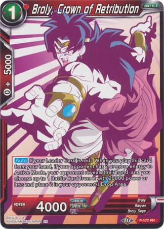 Broly, Crown of Retribution (Alternate Art) [P-177]