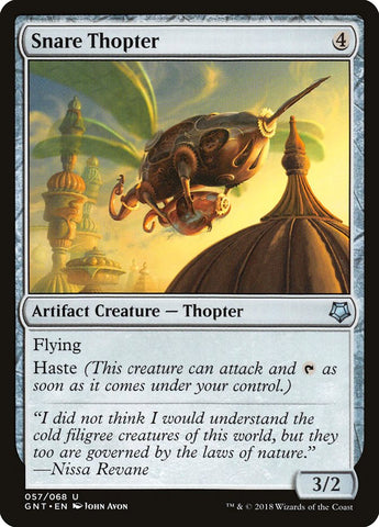 Snare Thopter [Soirée jeu] 