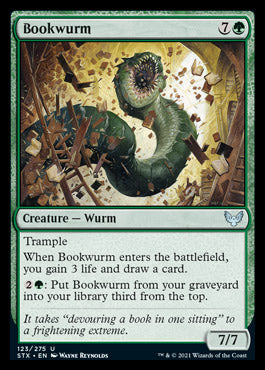 Bookwurm [Strixhaven: Escuela de magos]