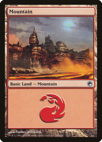 Mountain (#243) [Scars of Mirrodin]