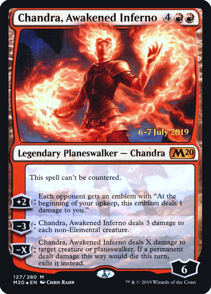 Chandra, Inferno éveillé [Promotions d'avant-première de l'Édition de base 2020]