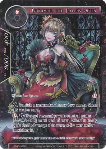 Guinevere, the Jealous Queen (Full Art) (SDAO1-009) [Alice Origin Starter Deck]