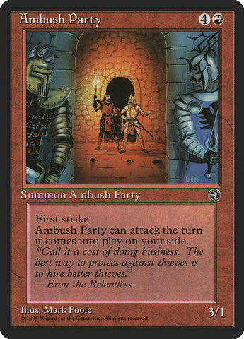 Ambush Party (texte de la saveur d'Eron) [Homelands] 