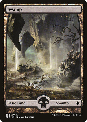 Swamp (#262) [Battle for Zendikar]
