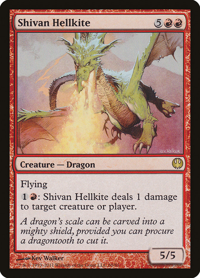 Shivan Hellkite [Duel Decks: Chevaliers contre Dragons] 