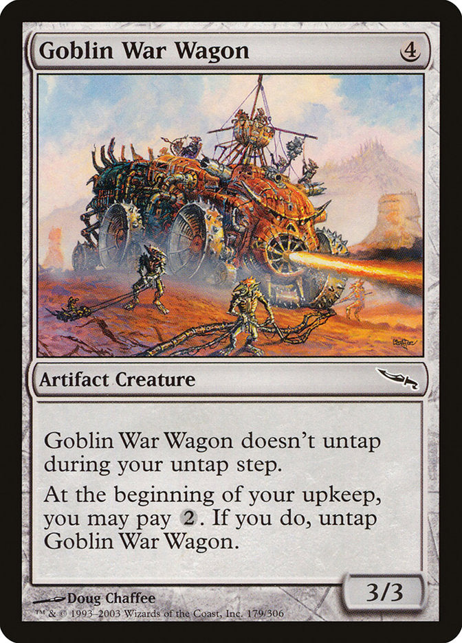 Wagon de guerre gobelin [Mirrodin] 