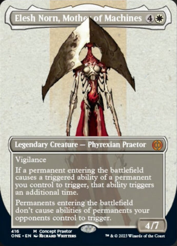 Elesh Norn, Mother of Machines (Borderless Concept Praetors) [Phyrexia: All Will Be One]