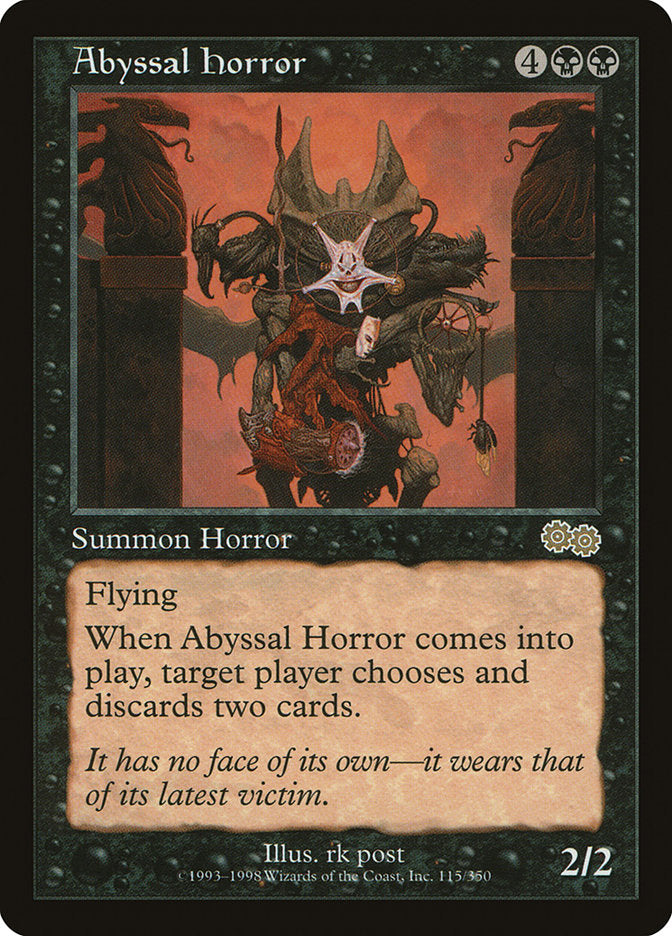 Horreur abyssale [Saga d'Urza] 