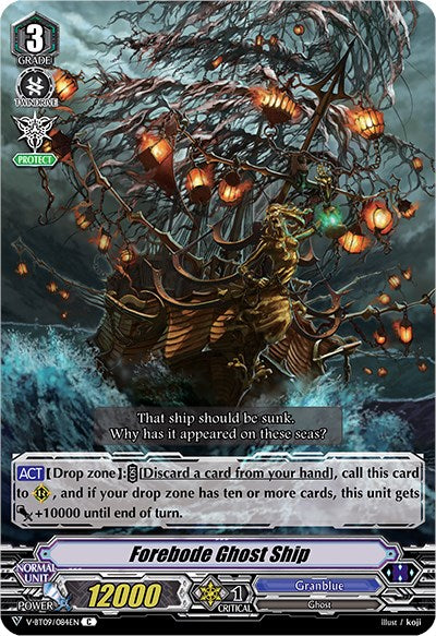 Forebode Ghost Ship (V-BT09/084EN) [Butterfly d'Moonlight]