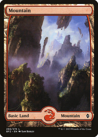 Mountain (#266) [Battle for Zendikar]