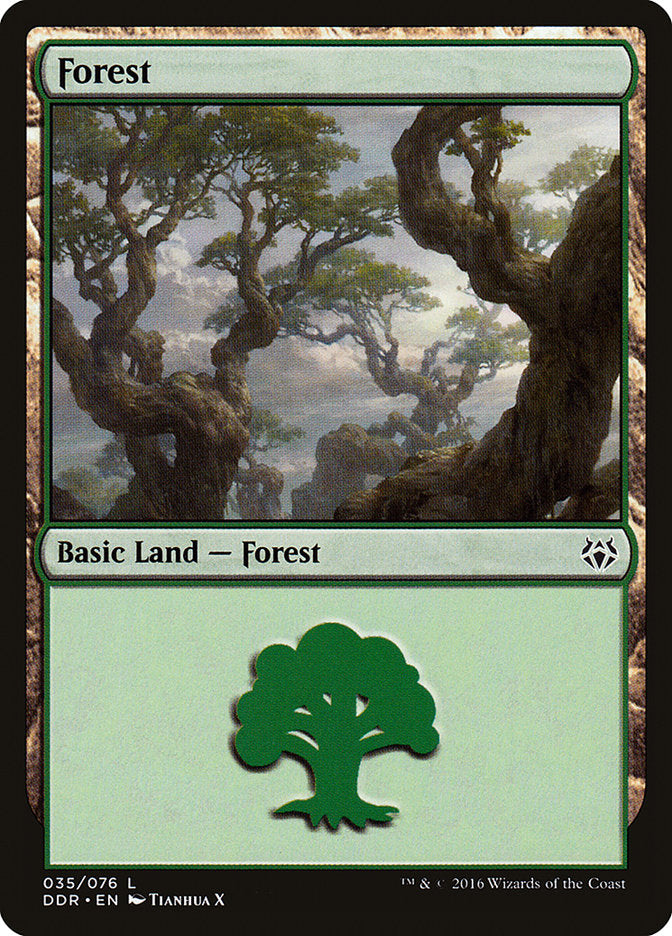 Forêt (#35) [Duel Decks : Nissa contre Ob Nixilis] 