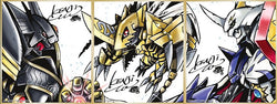 Digimon Shikishi Art Board Singles