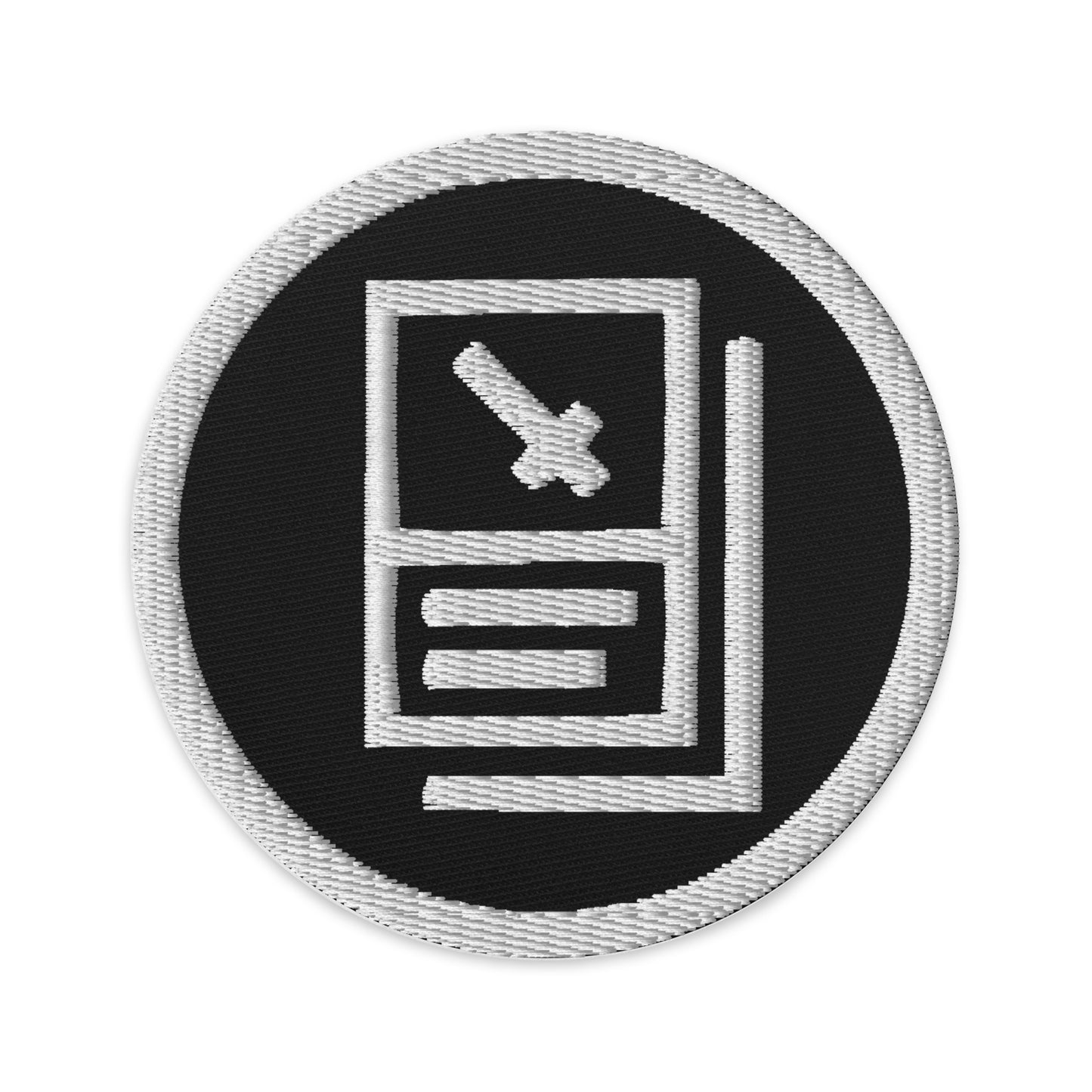 "The TCG Player's Merit Badge" (Black) Embroidered patches