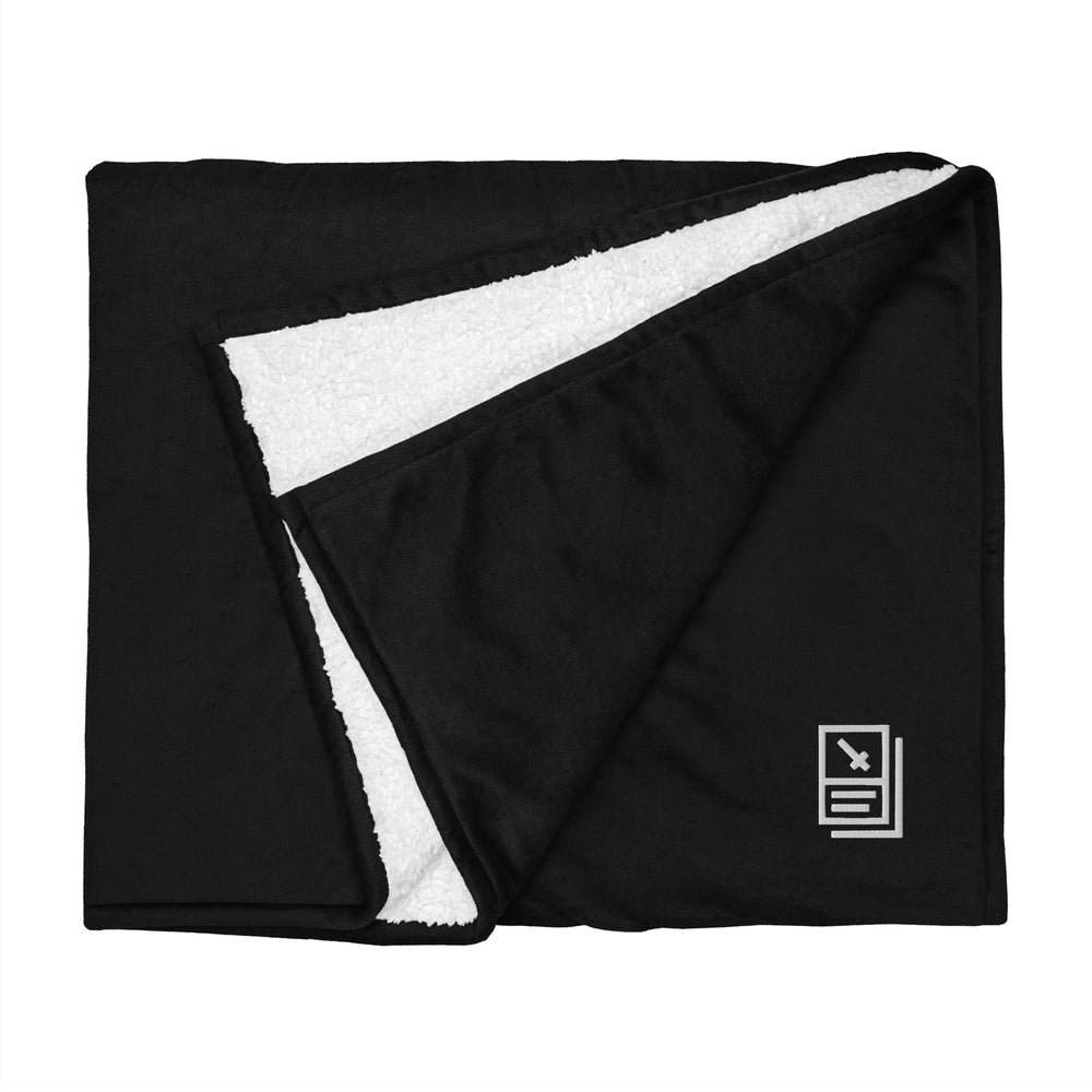 "Card Icon" Premium sherpa blanket