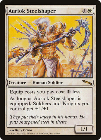 Auriok Modelador de acero [Mirrodin] 