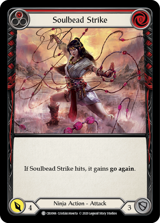 Soulbead Strike (Rouge) [CRU066] 1ère édition Normal 