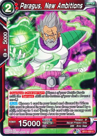 Paragus, New Ambitions [BT11-022]