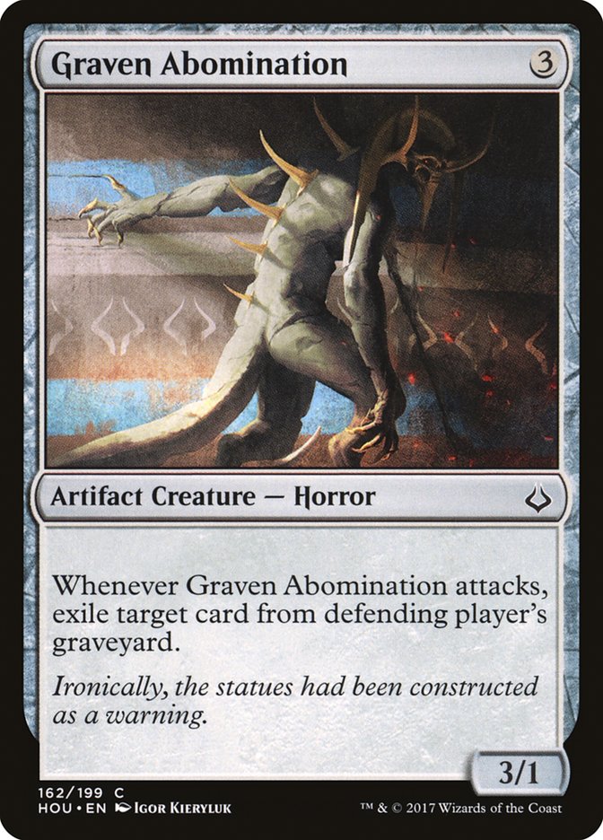 Abomination gravée [Heure de dévastation] 