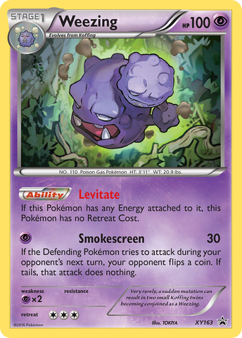 Weezing (XY163) [XY : Promotions Black Star] 