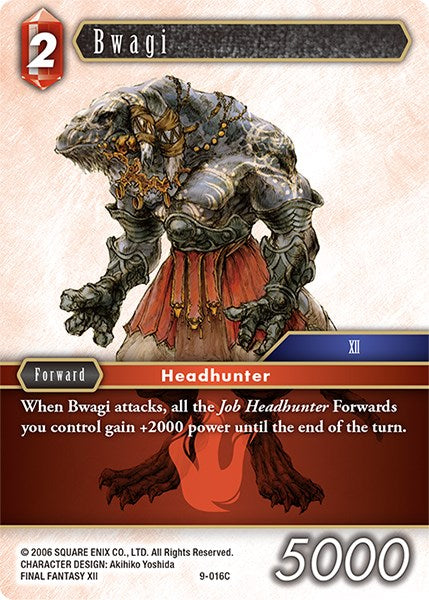 Bwagi [Opus IX]