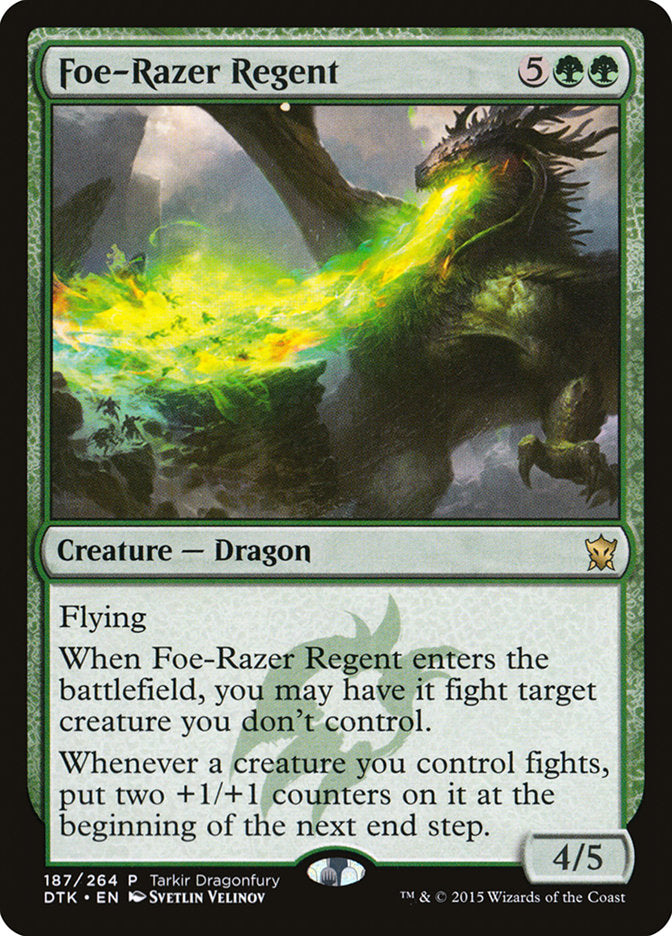 Enemigo-Razer Regent [Tarkir Dragonfury] 