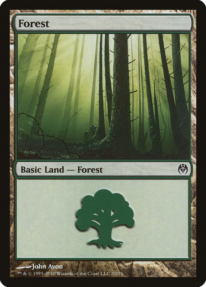 Forêt (#70) [Duel Decks : Phyrexia contre la Coalition] 