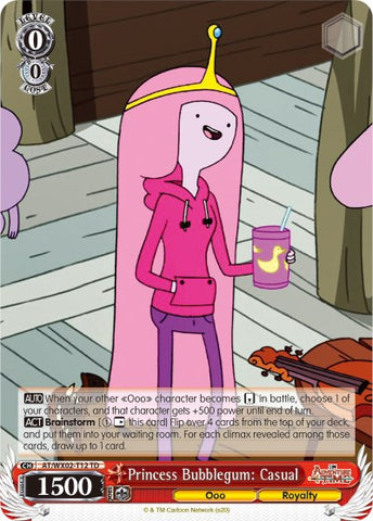 Princess Bubblegum: Casual (AT/WX02-T12 TD) [Adventure Time]